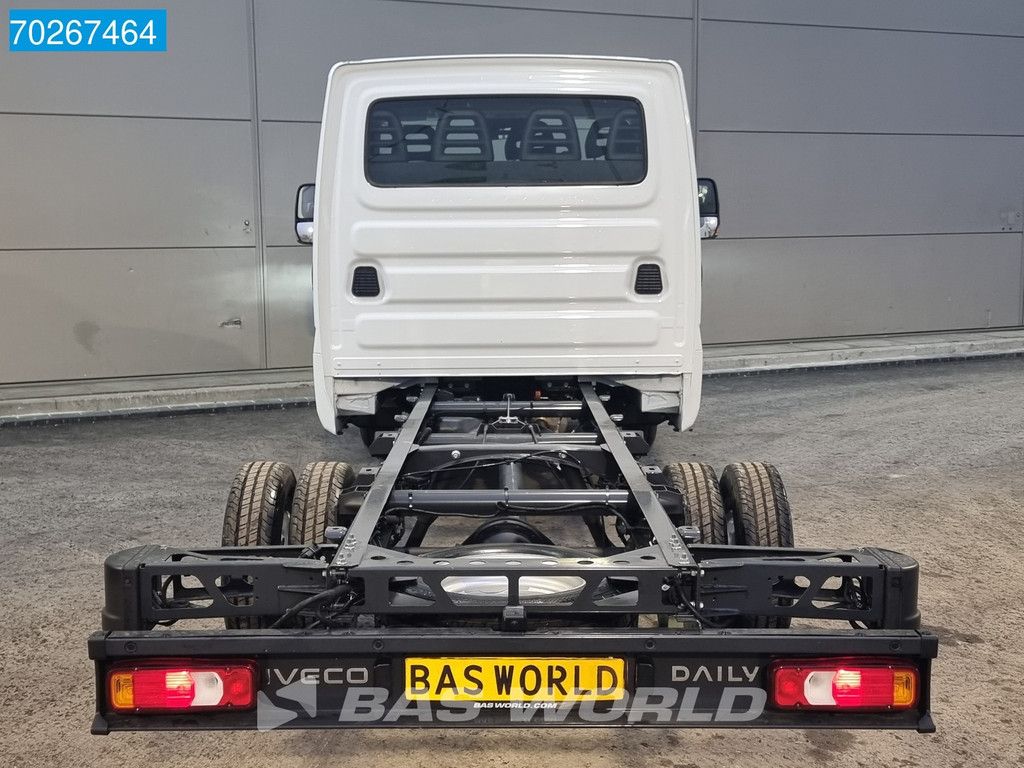 Iveco Daily 35C18 3.0L Dubbel Cabine Chassis 410WB 2025 model LED Navi Camera Airco Cruise Fahrgestell Klima DOKA Tempomat
