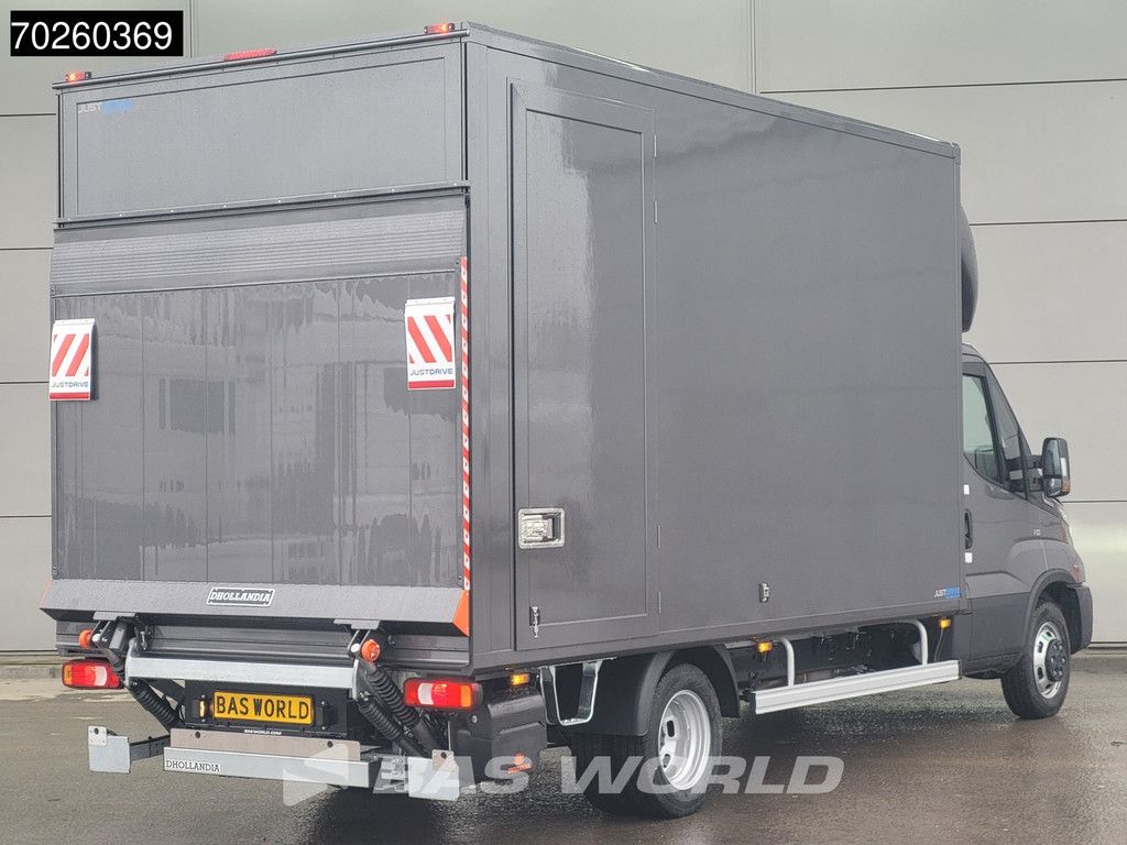 Iveco Daily 35C21 3.0L 210PK 2025MODEL Laadklep ACC CarPlay Airco Zijdeur Euro6 Bakwagen Meubelbak Koffer A/C