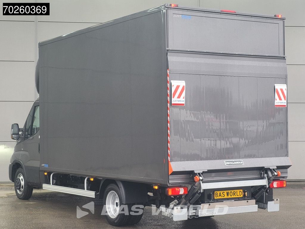 Iveco Daily 35C21 3.0L 210PK 2025MODEL Laadklep ACC CarPlay Airco Zijdeur Euro6 Bakwagen Meubelbak Koffer A/C
