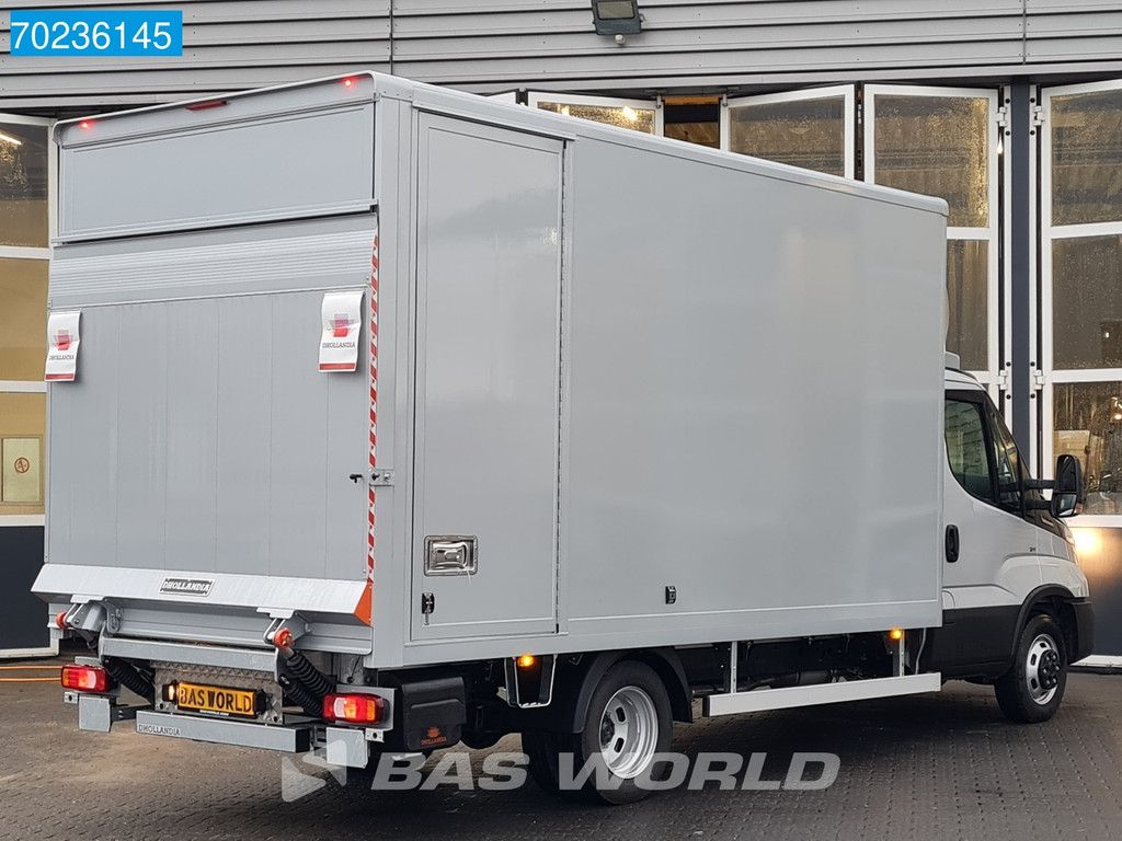 Iveco Daily 35C18 2025 MODEL 3.0L Automaat 1000kg Laadklep ACC Navi Airco Zijdeur Bakwagen Meubelbak Koffer 21m3 Airco
