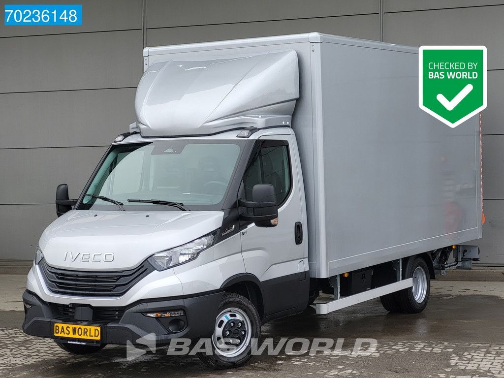 Iveco Daily 35C18 2025 MODEL Automaat 1000kg Laadklep ACC Navi Airco Zijdeur Bakwagen Meubelbak Koffer A/C
