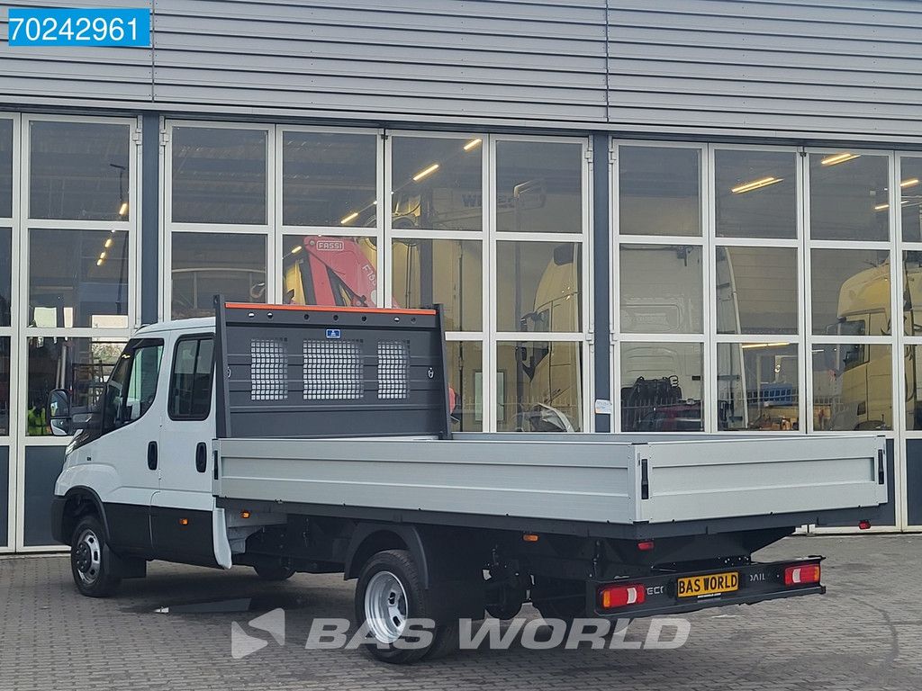 Iveco Daily 35C18 3.0L Automaat 180PK 2025-model Dubbel Cabine Open laadbak Navi ACC LED 3,5T Trekvermogen Euro6 Pritsche Pickup Klima DOKA
