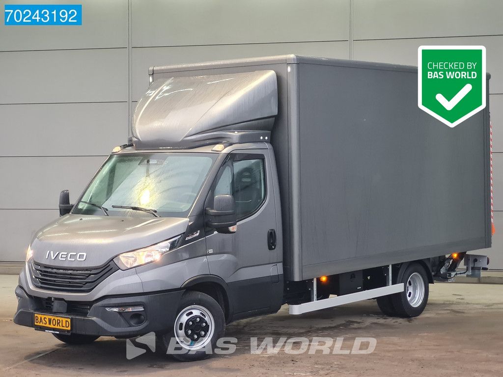 Iveco Daily 35C18 2025 MODEL Automaat 1000kg Laadklep ACC Navi Airco Zijdeur Bakwagen Meubelbak Koffer 21m3 A/C