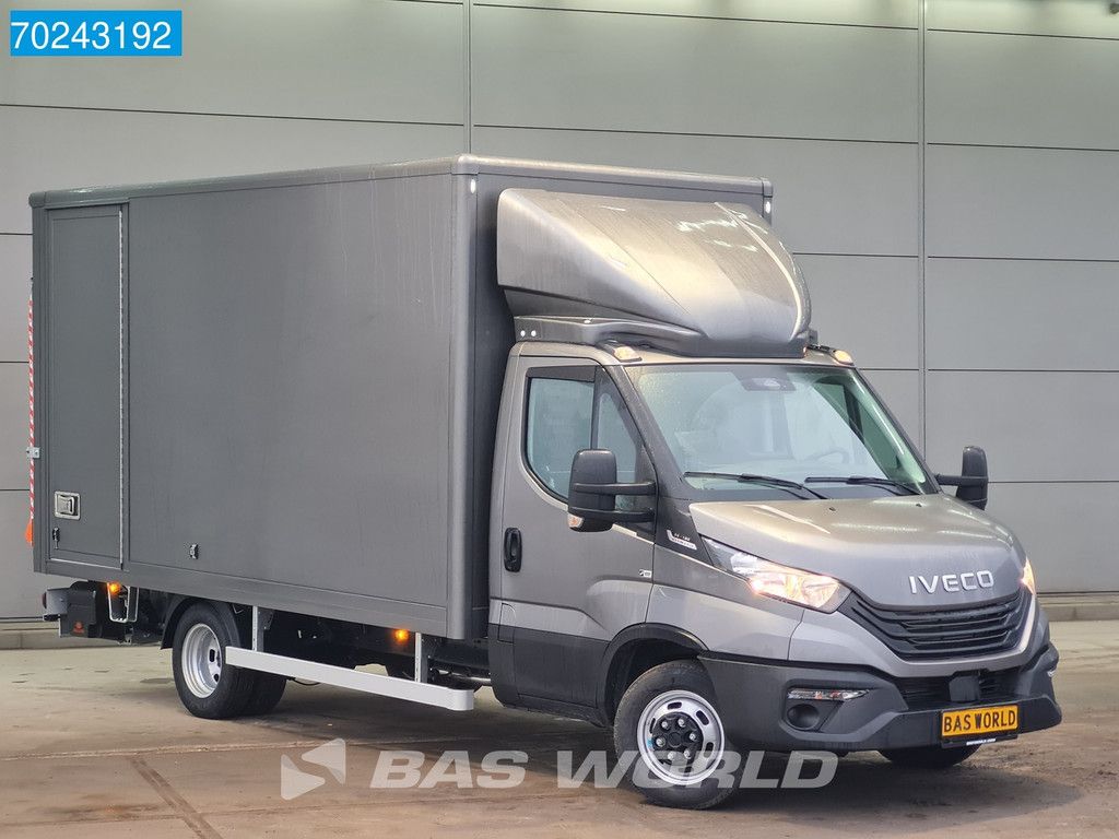 Iveco Daily 35C18 2025 MODEL Automaat 1000kg Laadklep ACC Navi Airco Zijdeur Bakwagen Meubelbak Koffer 21m3 A/C