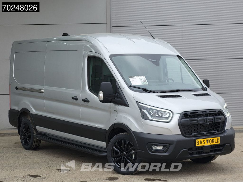 Ford Transit 165pk Automaat Limited Black Edition L3H2 Nwe model! CarPlay Xenon Camera L3 11m3 Airco Cruise control
