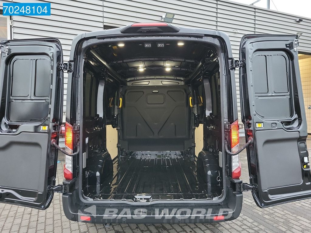 Ford Transit 165pk Automaat Limited Dubbele schuifdeur Black Edition L2H2 ACC 360camera Navi CarPlay Xenon Camera 10m3 Airco