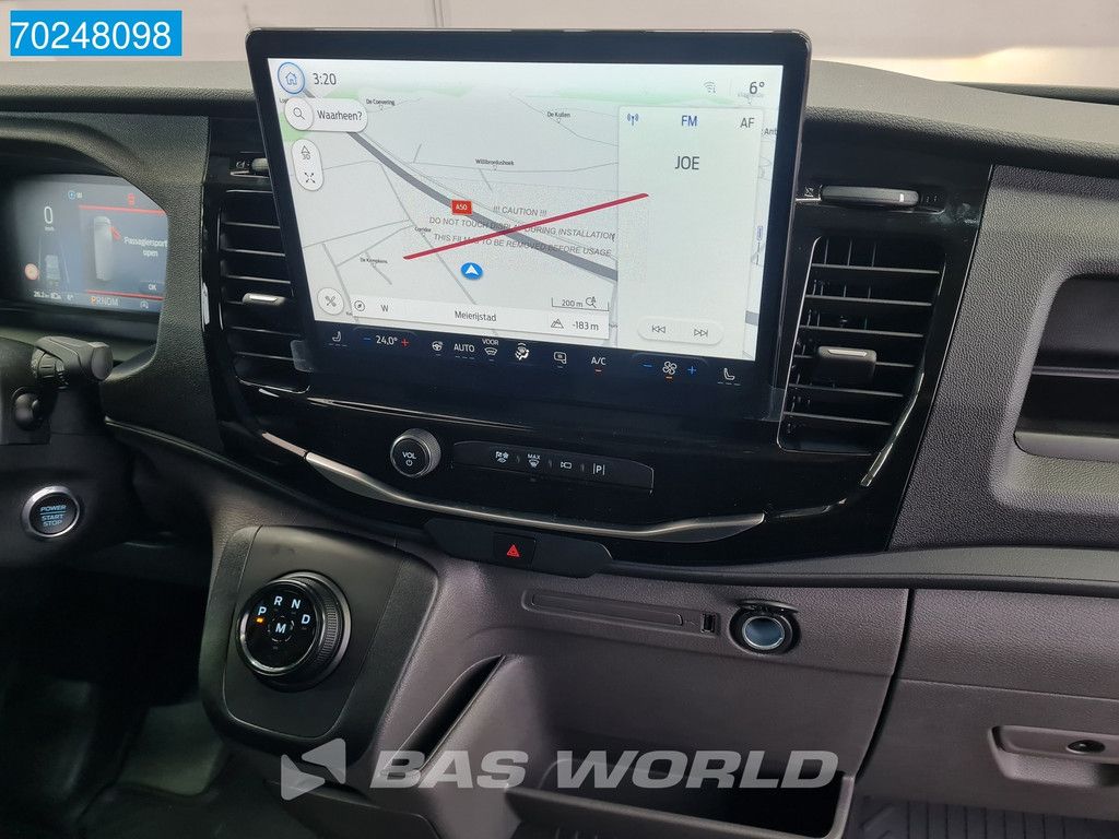 Ford Transit 165pk Automaat 2025 model Dubbele schuifdeur L2H2 ACC 360camera Navi CarPlay Xenon Camera 10m3 Airco