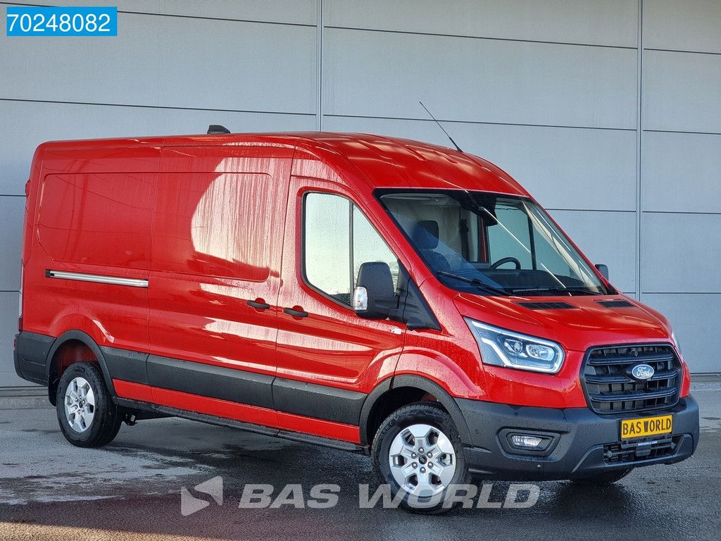 Ford Transit 165pk Automaat Limited Dubbele schuifdeur L3H2 ACC 360camera Navi CarPlay Xenon Camera 11m3 Airco