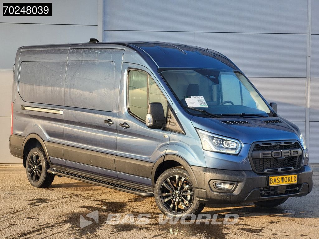 Ford Transit 165pk Automaat Black Edition Limited L3H2 Nwe model! CarPlay Xenon Camera 11m3 Airco Cruise control