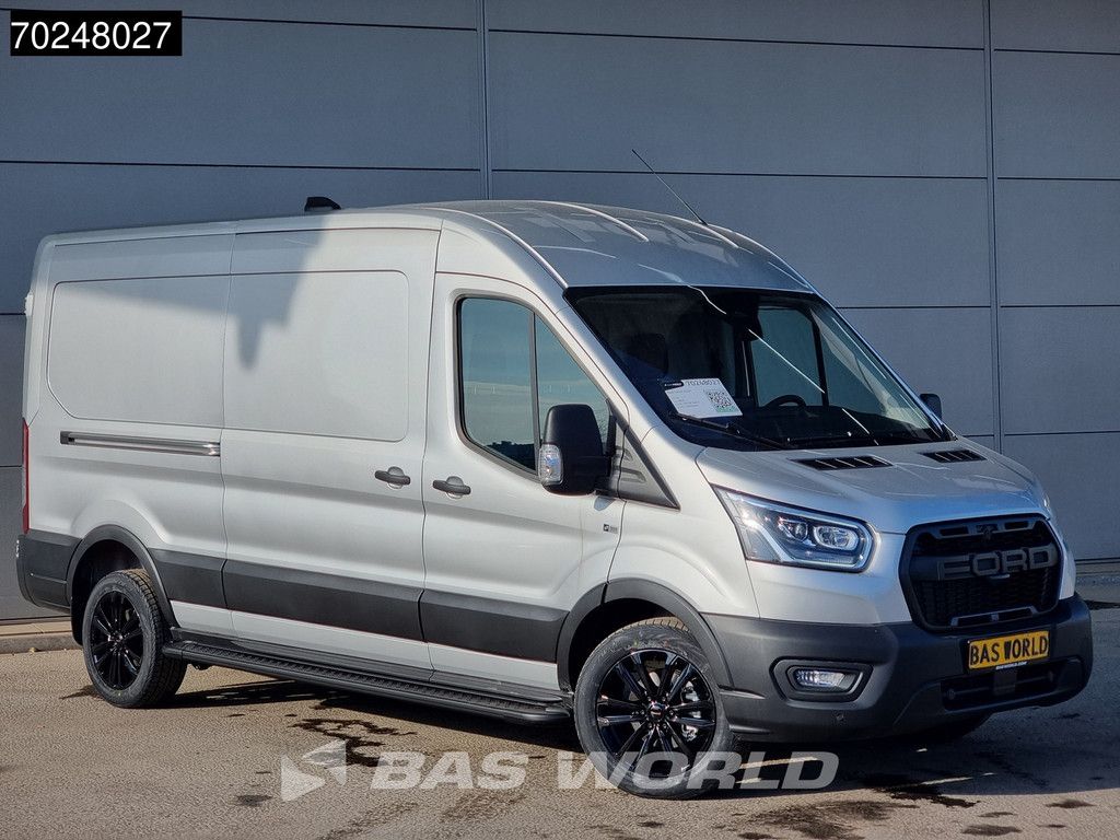 Ford Transit 165pk Automaat Limited Black Edition L3H2 Nwe model! CarPlay Xenon Camera 11m3 Airco Cruise control