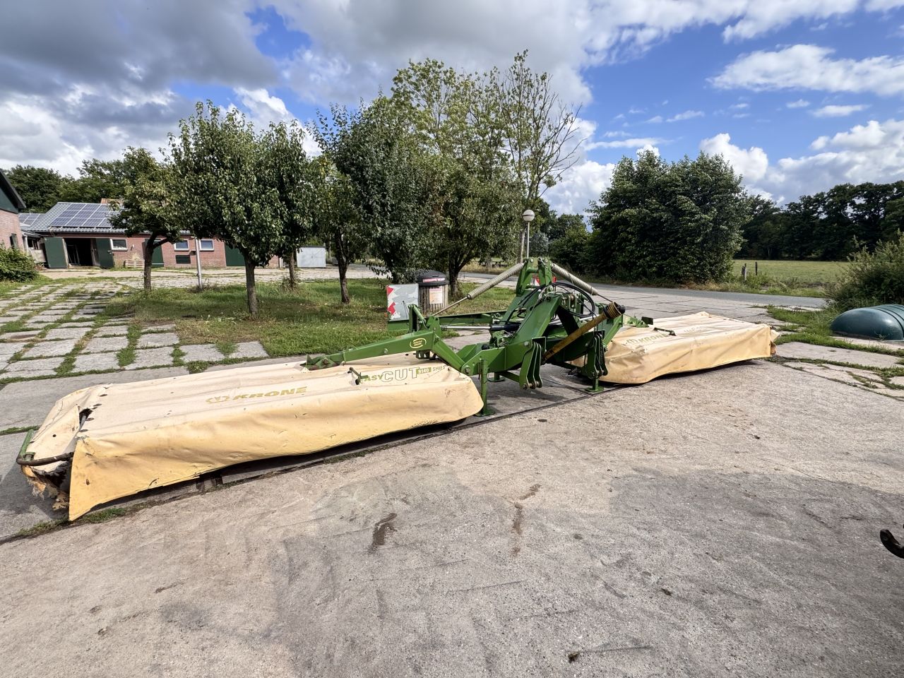 Krone Easycut 9140 Shift + Easycut 32 frontmaaier