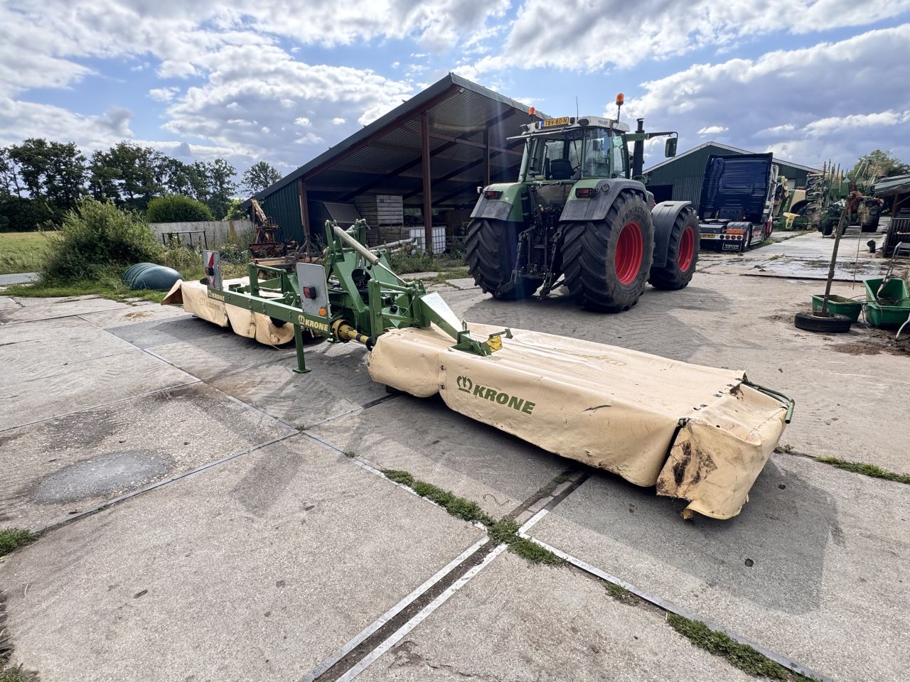 Krone Easycut 9140 Shift + Easycut 32 frontmaaier