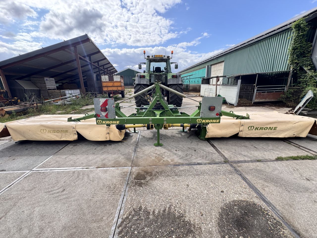 Krone Easycut 9140 Shift + Easycut 32 frontmaaier