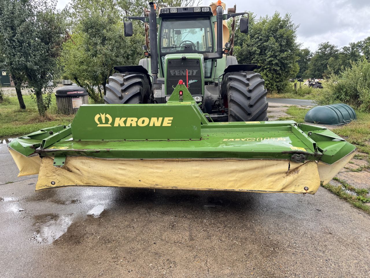 Krone Easycut 9140 Shift + Easycut 32 frontmaaier