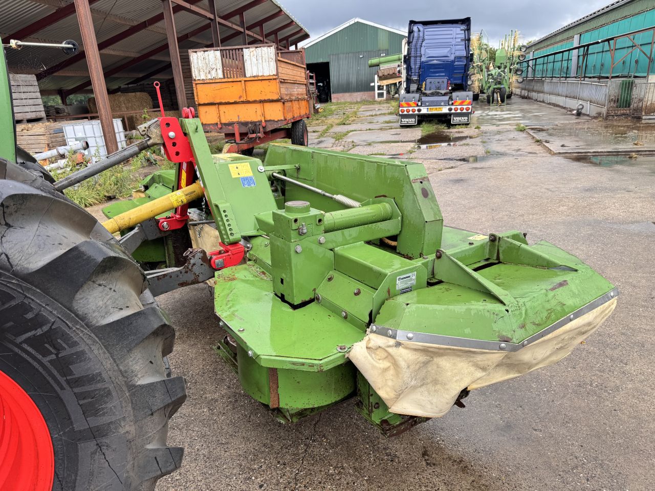 Krone Easycut 9140 Shift + Easycut 32 frontmaaier