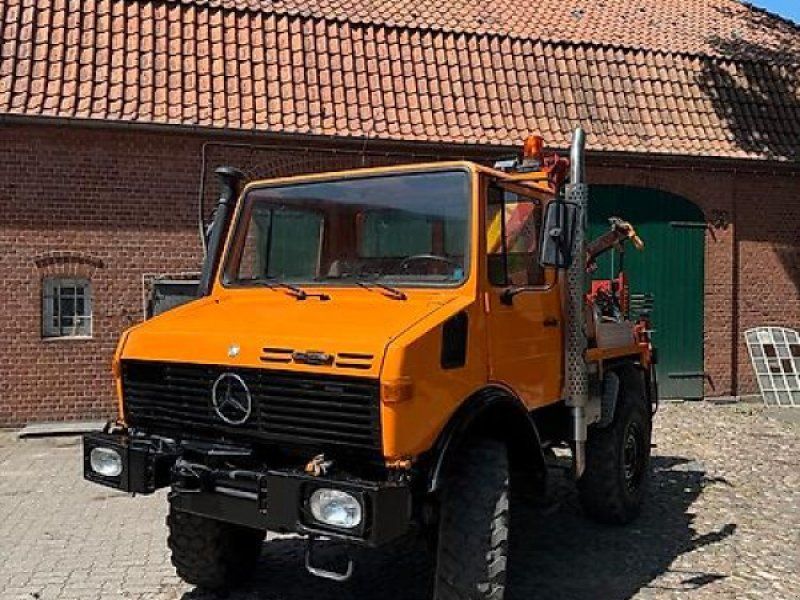 Mercedes-Benz U1200 Lof Kran Palfinger PK3500 TÜV Sehr guter Zustand
