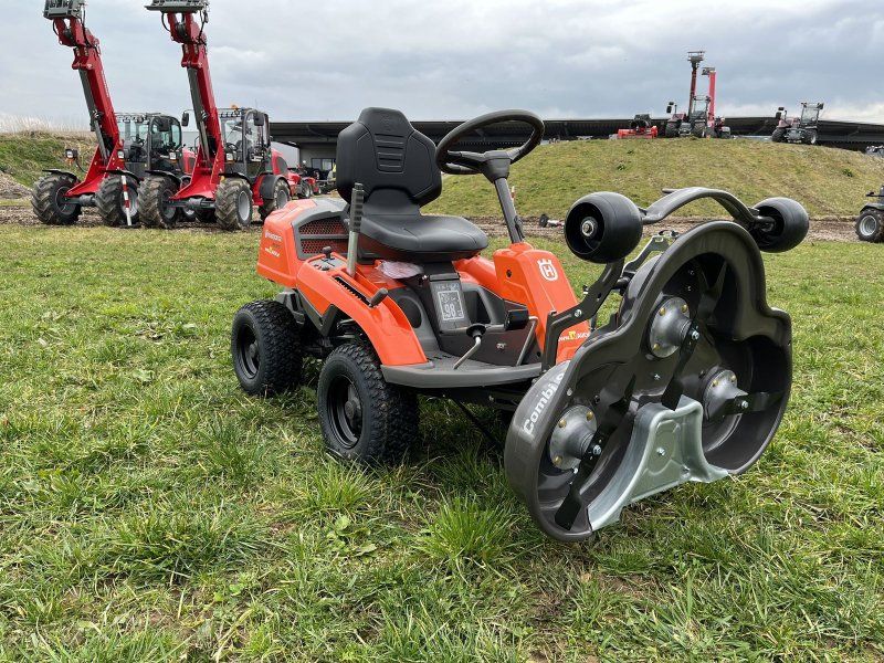 Husqvarna Rider 214TC  Mähdeck Aussteller!!