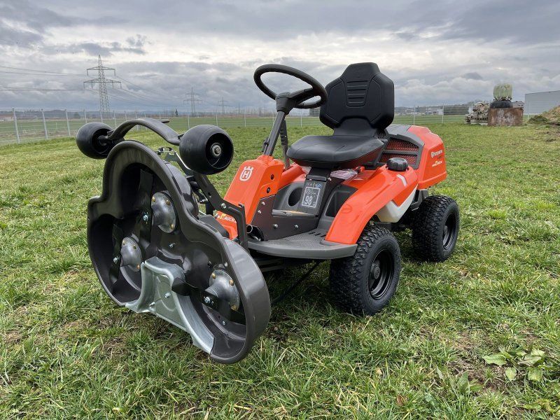Husqvarna Rider 214TC  Mähdeck Aussteller!!