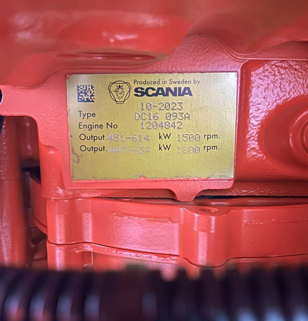 Scania DC16 - 715 kVA Generator - DPX-17955