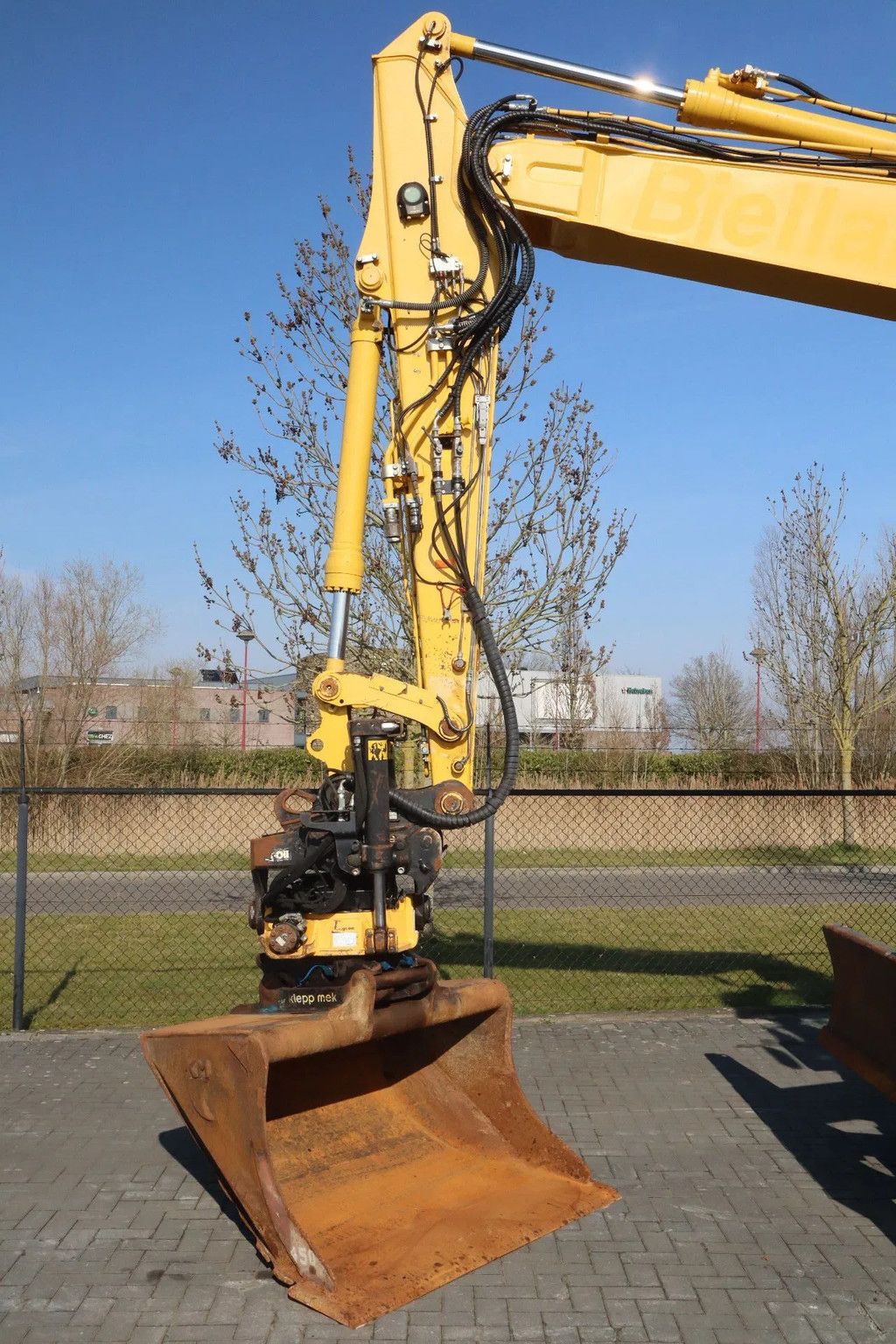 Komatsu PW160-11 | ENGCON TILTROTATOR | BUCKET | TRAILER HYDR.