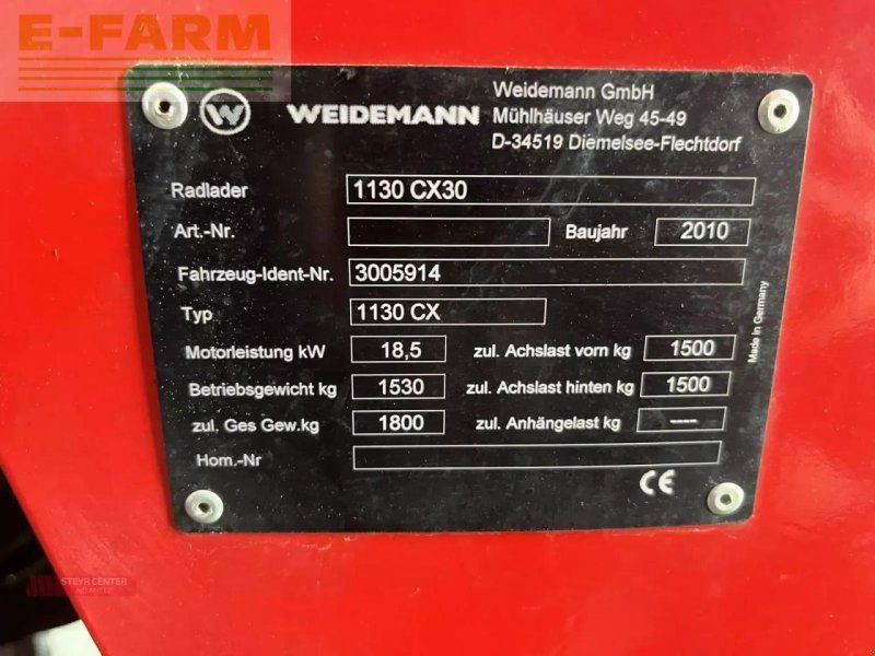 Weidemann 1130 cx