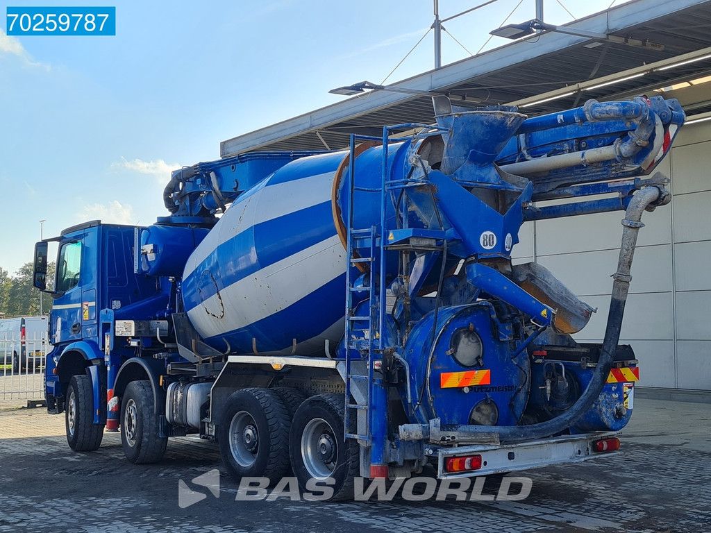 Mercedes Arocs 3251 8X4 PUMI Putzmeister TMM 24 + Liebherr 7m3 Mixer Retarder Euro 6
