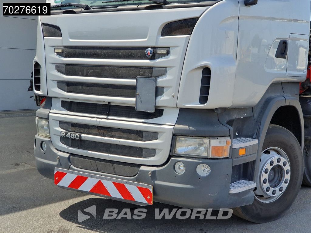 Scania R480 8X2 FASSI F660AXP.25 Manual Retarder Lift+Lenkachse Euro 5