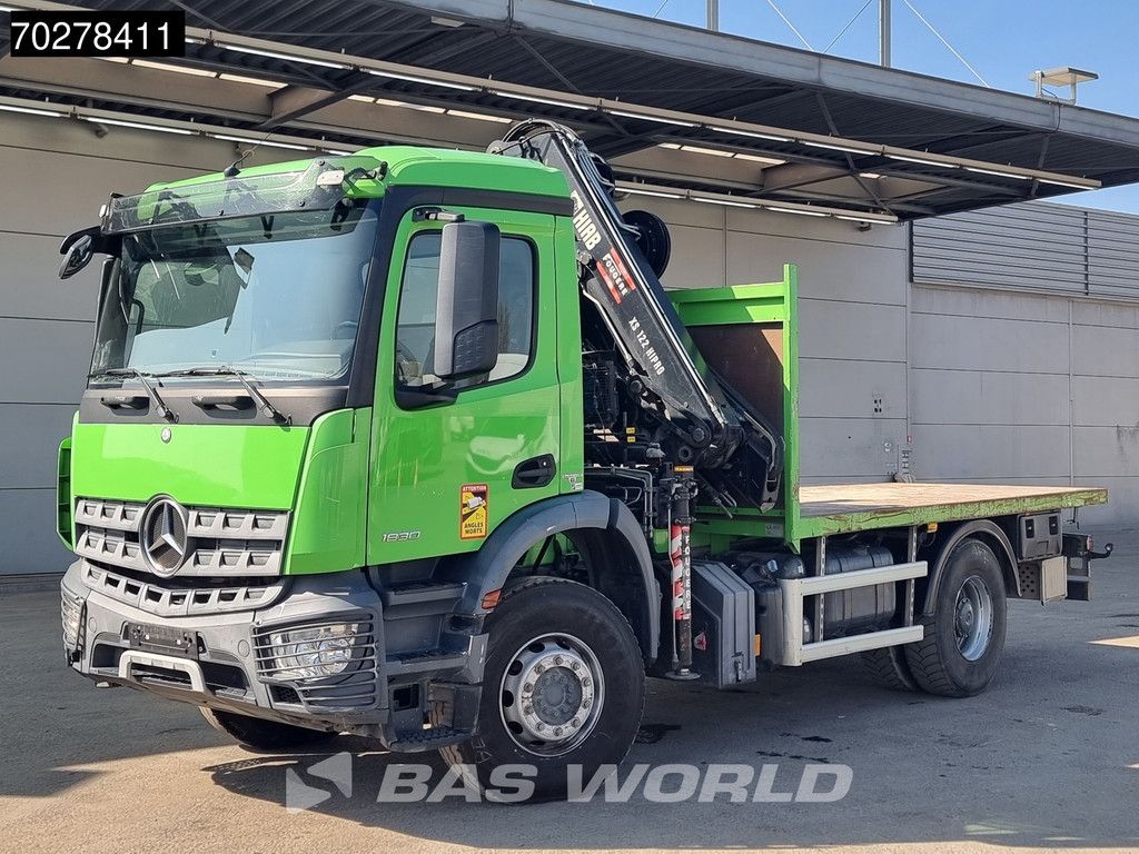 Mercedes Arocs 1830 4X2 Hiab 122 ES-3 HIPRO Kran Crane Big-Axle Euro 6