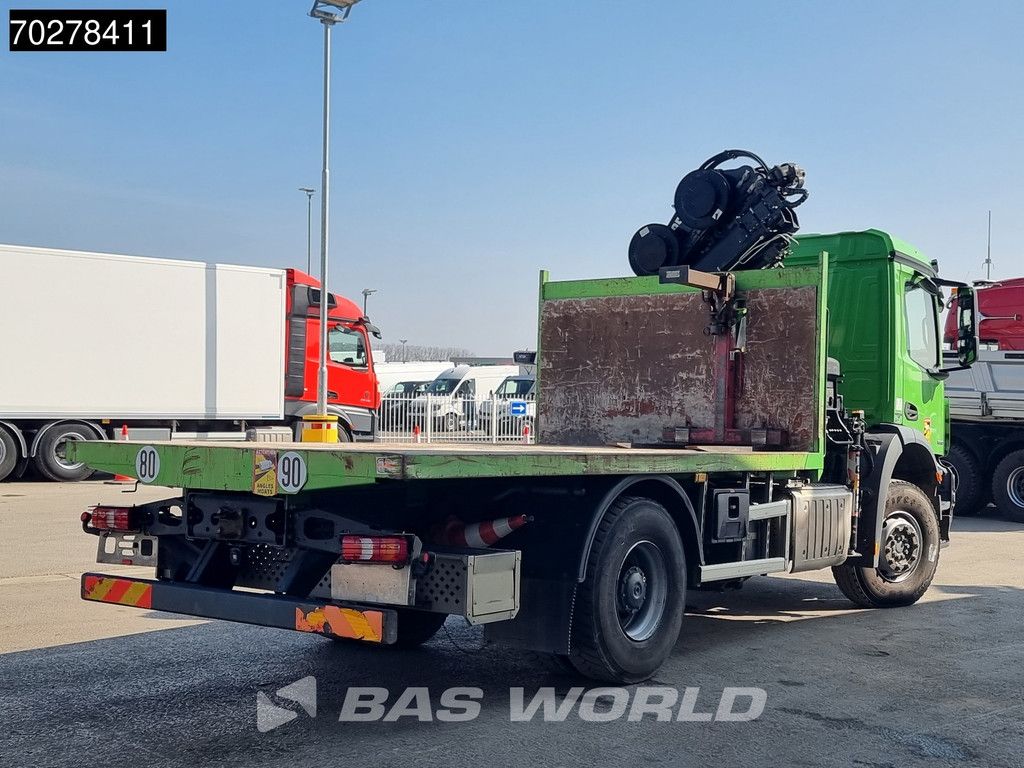 Mercedes Arocs 1830 4X2 Hiab 122 ES-3 HIPRO Kran Crane Big-Axle Euro 6