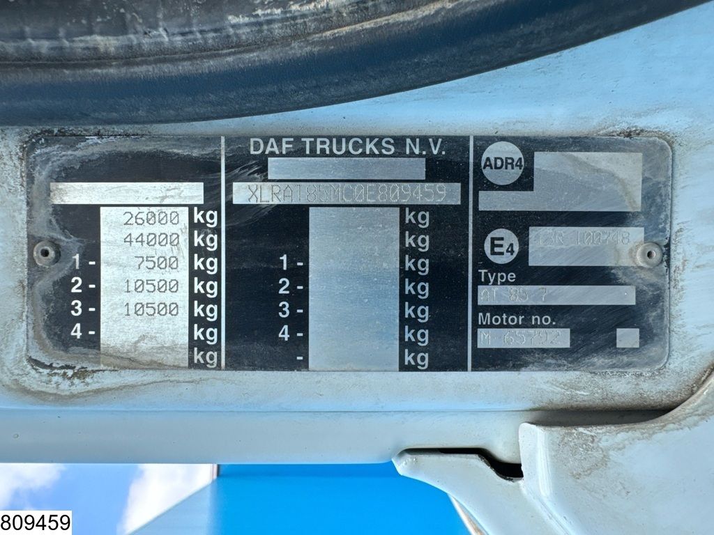 DAF CF 360 6x4, Manual, Steelsuspension