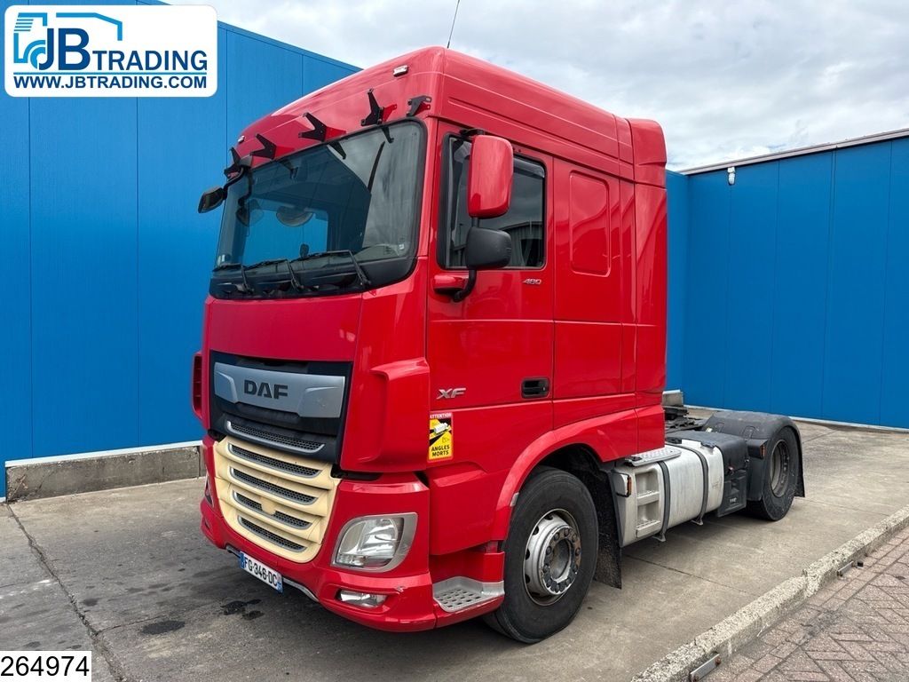 DAF XF 480 EURO 6, Retarder, PTO, Standairco, defects