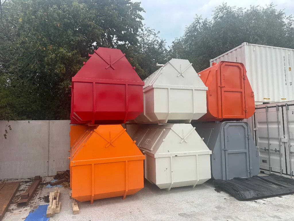 Sidalco 9m3 gesloten puinhuisje