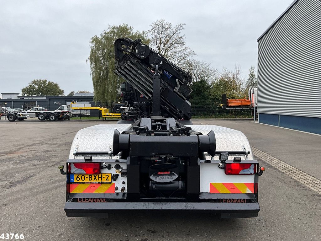 Man TGS 35.480 8x4H Euro 6 HMF 40 Tonmeter laadkraan + Fly-Jib