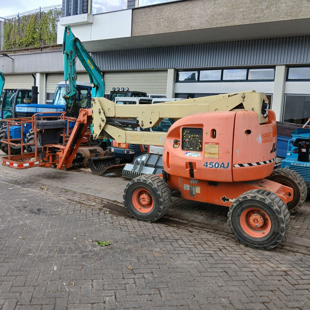 Jlg 450AJ Knikarmtelescoophoogwerker 4x4.