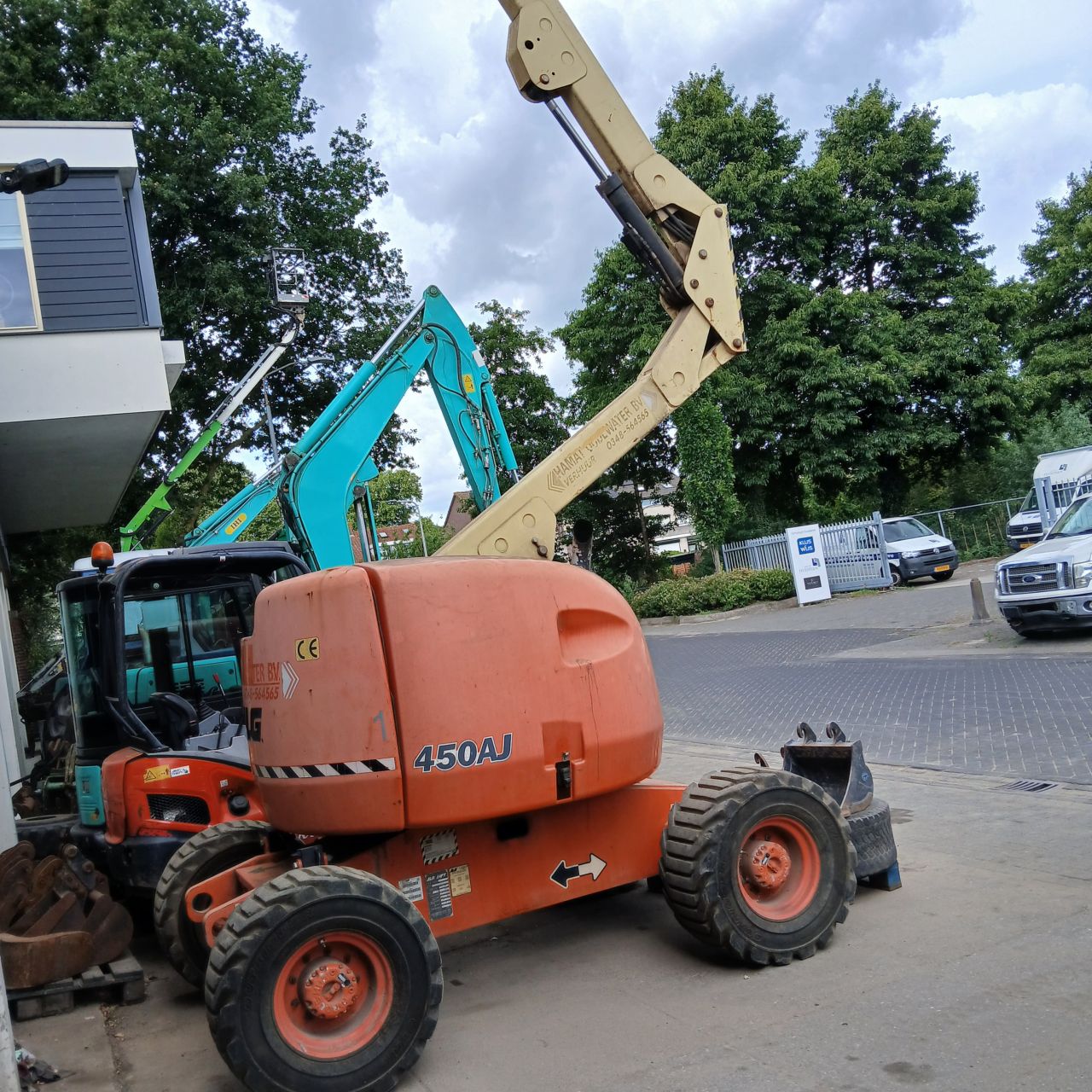 Jlg 450AJ Knikarmtelescoophoogwerker 4x4.