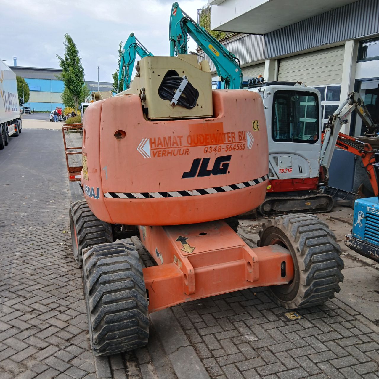 Jlg 450AJ Knikarmtelescoophoogwerker 4x4.