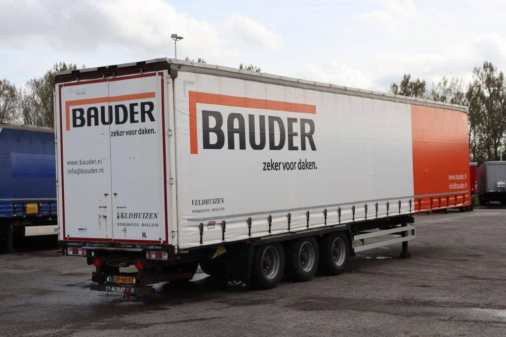 Schuifzeiloplegger Krone SD 41000kg 2017