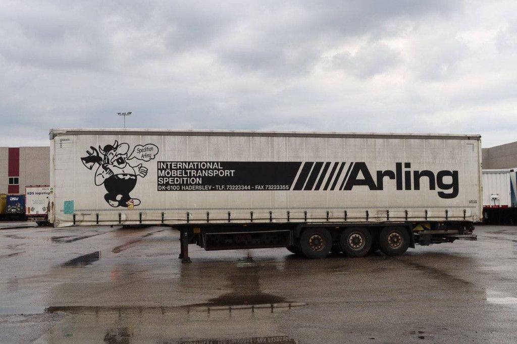 Krone SD sliding tarpaulin trailer