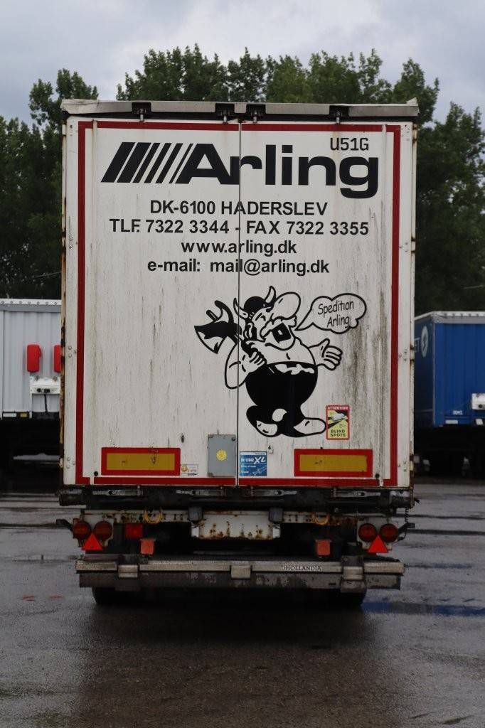 Krone SD sliding tarpaulin trailer