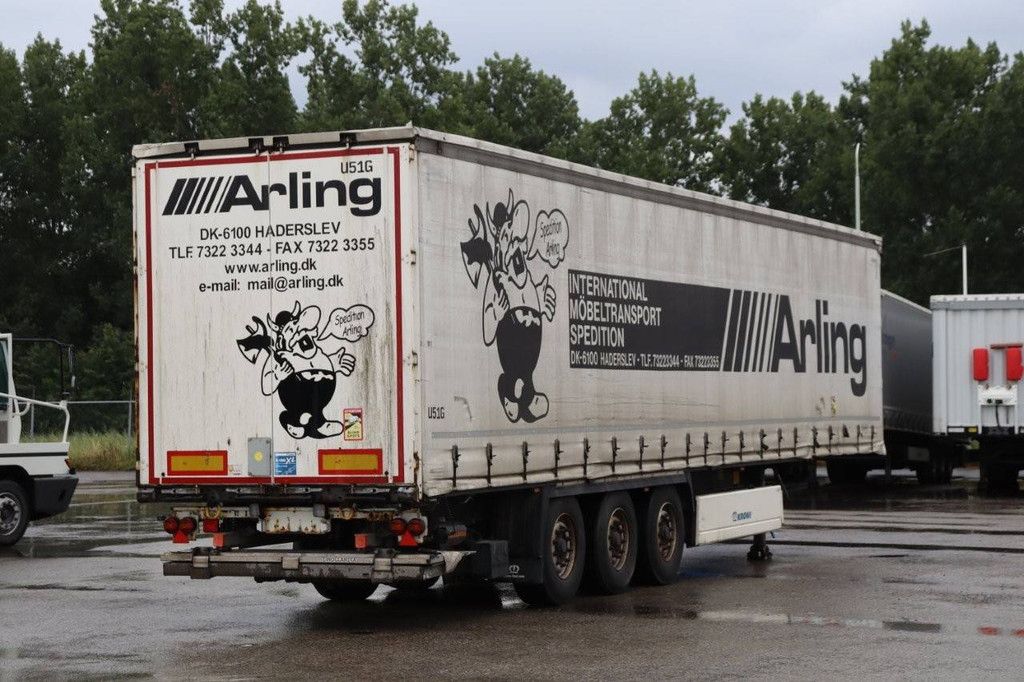 Krone SD sliding tarpaulin trailer
