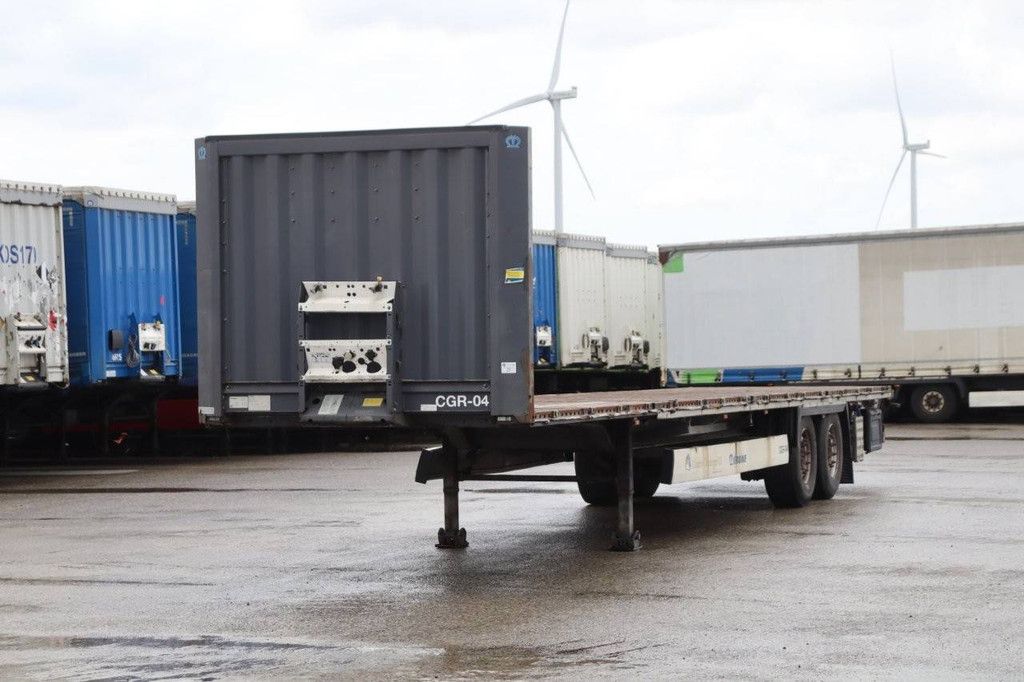 Flatbed trailer Krone SZ 2016