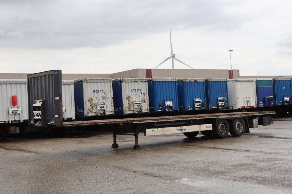 Flatbed trailer Krone SZ 2016