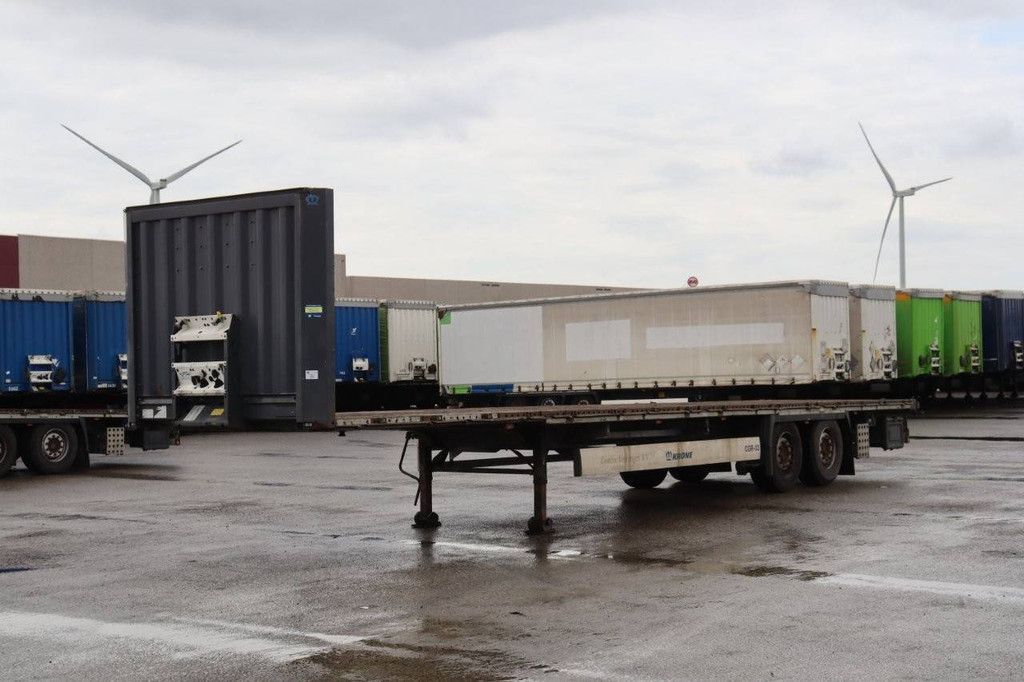 Flatbed trailer Krone SZ
