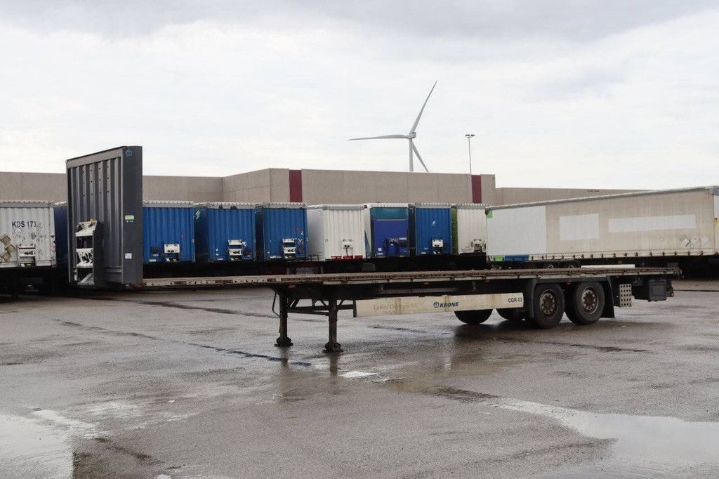 Flatbed trailer Krone SZ