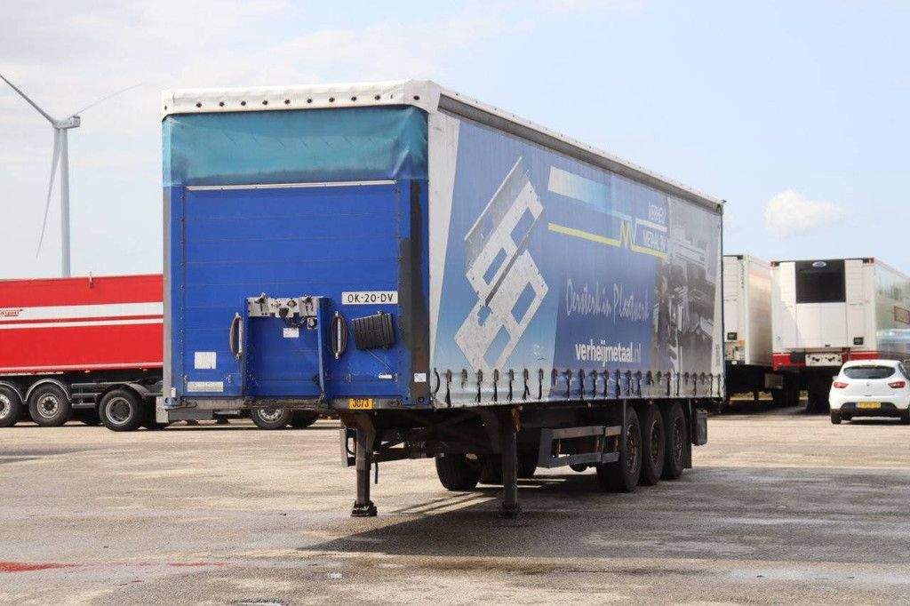 Schmitz SCS 24 sliding tarpaulin trailer 2008