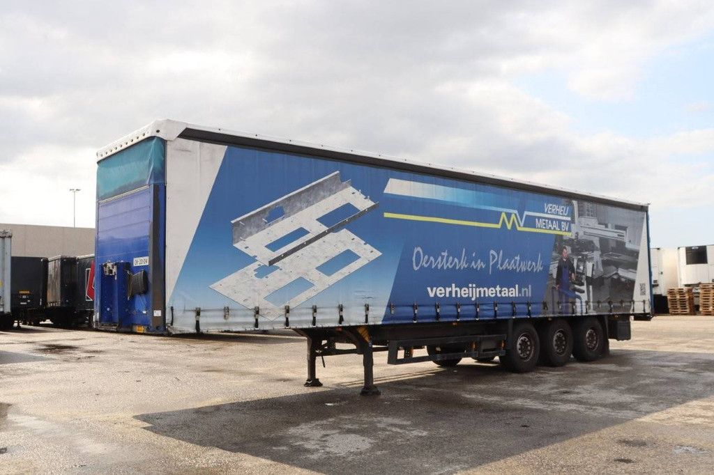 Schmitz SCS 24 sliding tarpaulin trailer 2008
