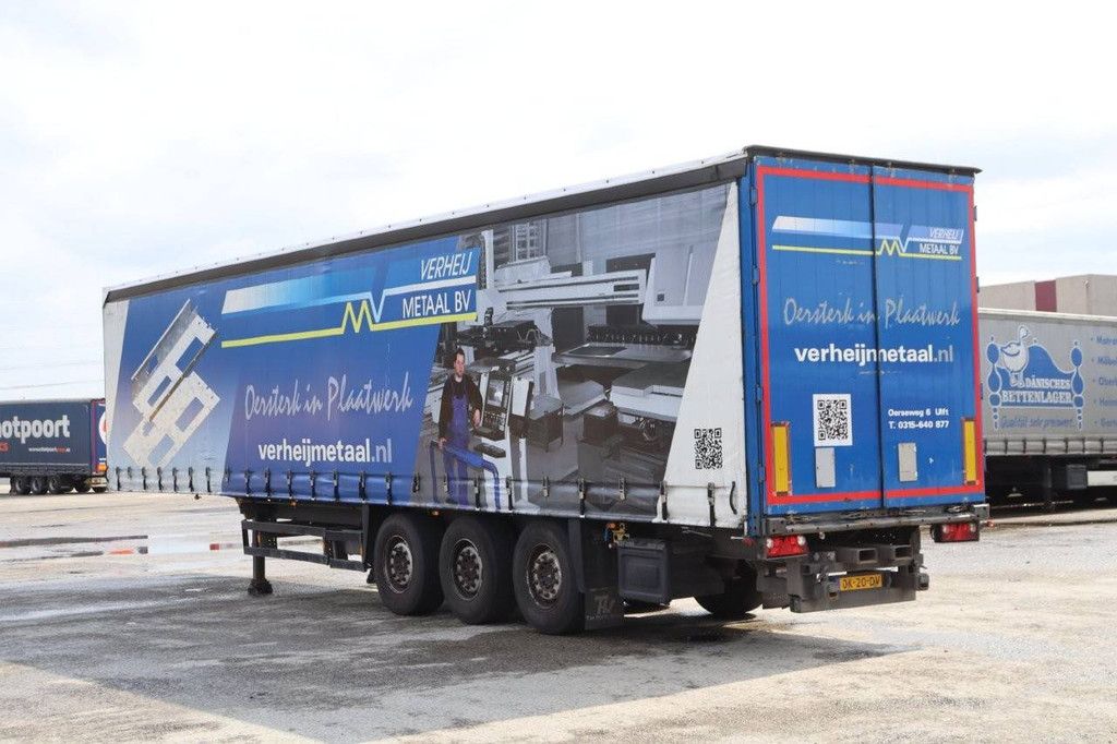 Schmitz SCS 24 sliding tarpaulin trailer 2008