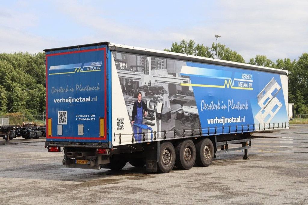 Schmitz SCS 24 sliding tarpaulin trailer 2008