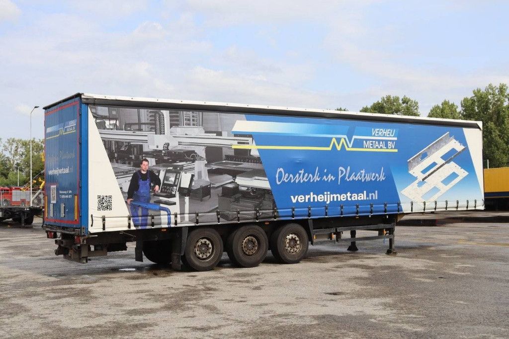 Schmitz SCS 24 sliding tarpaulin trailer 2008