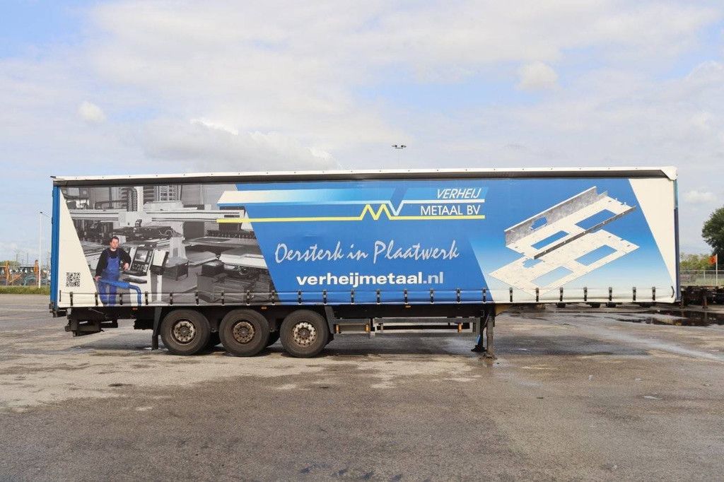 Schmitz SCS 24 sliding tarpaulin trailer 2008